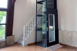 thang máy gia đình không cần hố pit